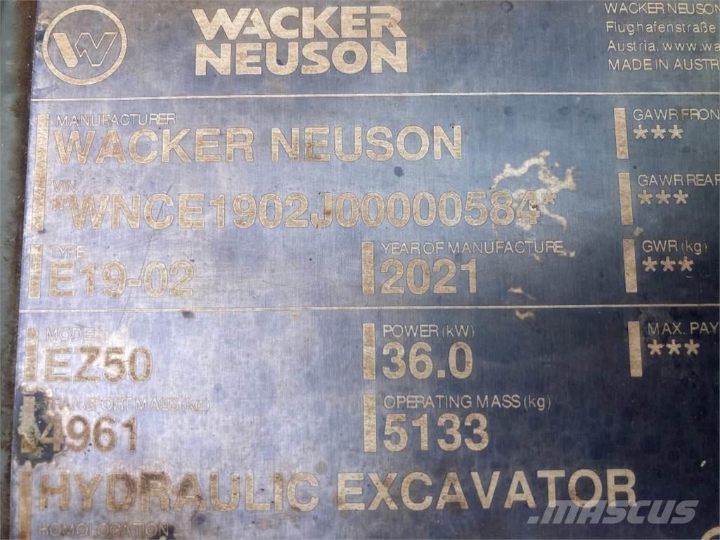 Wacker Neuson EZ50 Minikoparki