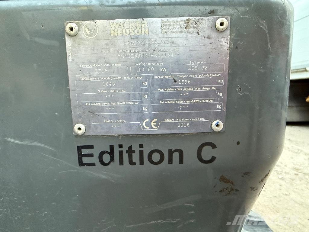 Wacker Neuson ET 16 Minikoparki