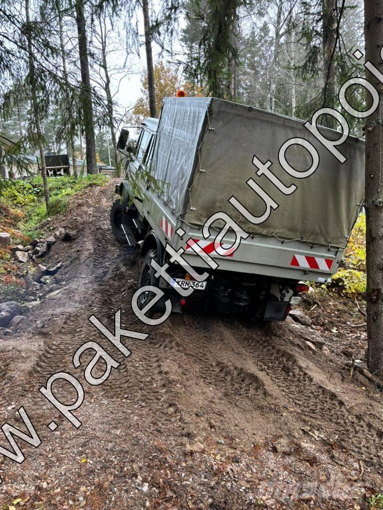 Unimog U 1250L DoKa Ciężarówki firanki