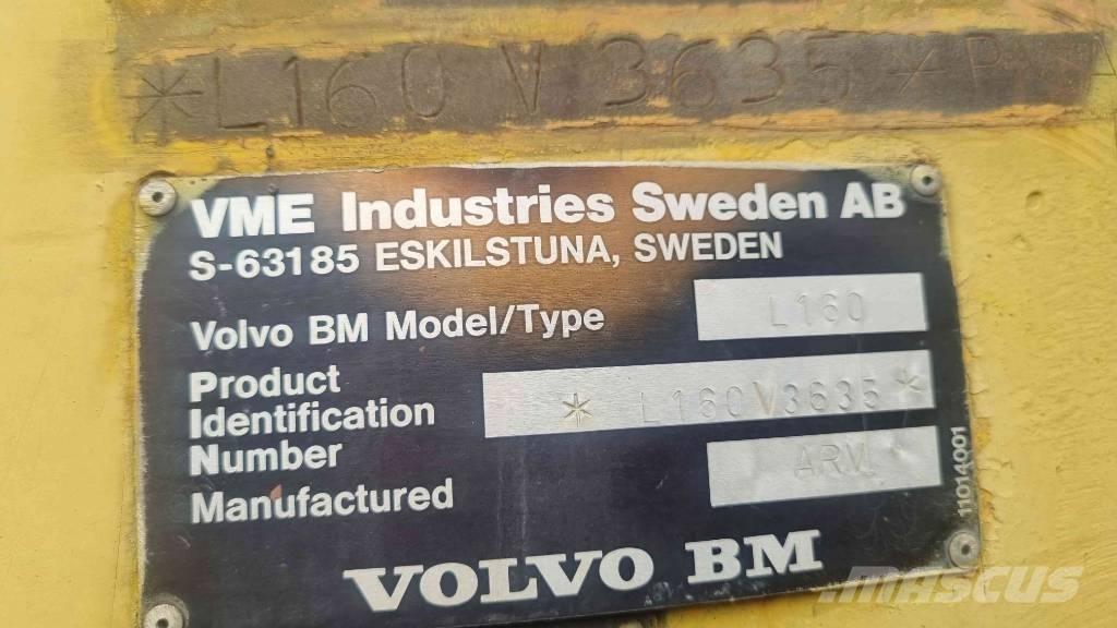 Volvo L 160 Ładowarki kołowe