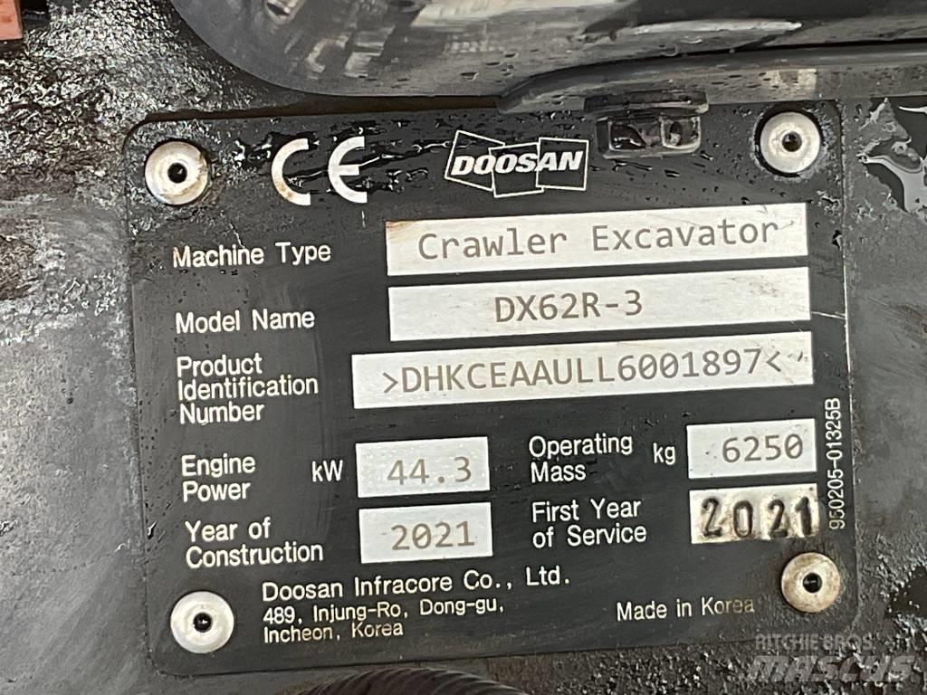 Doosan DX 62 R-3 Minikoparki