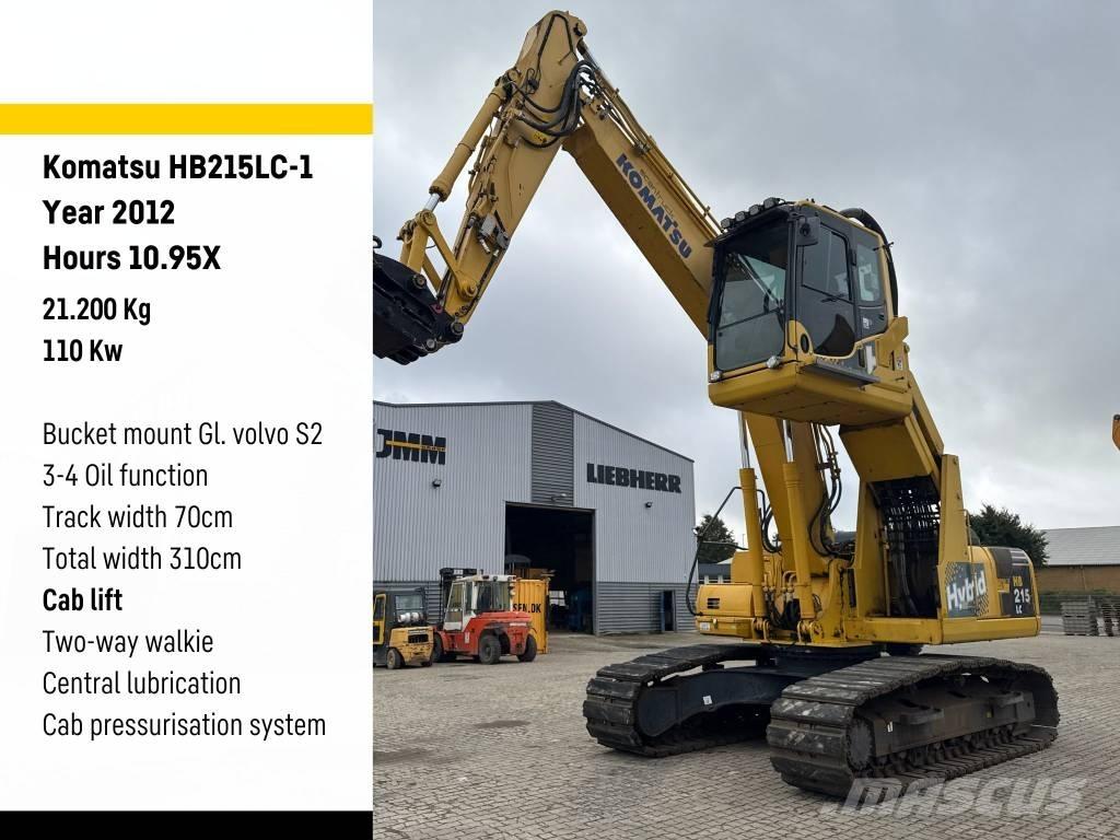 Komatsu HB215LC-1 Koparki przeładunkowe