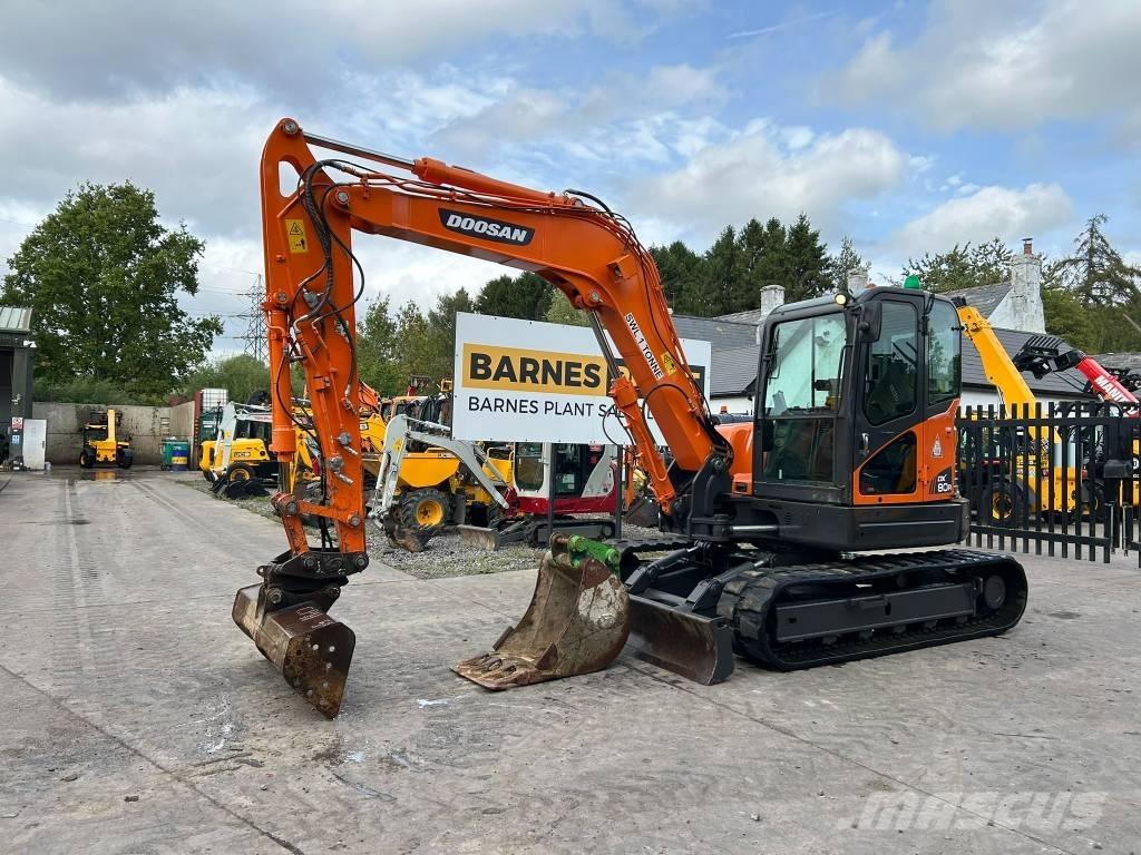 Doosan DX 80 R Midikoparki  7t - 12t