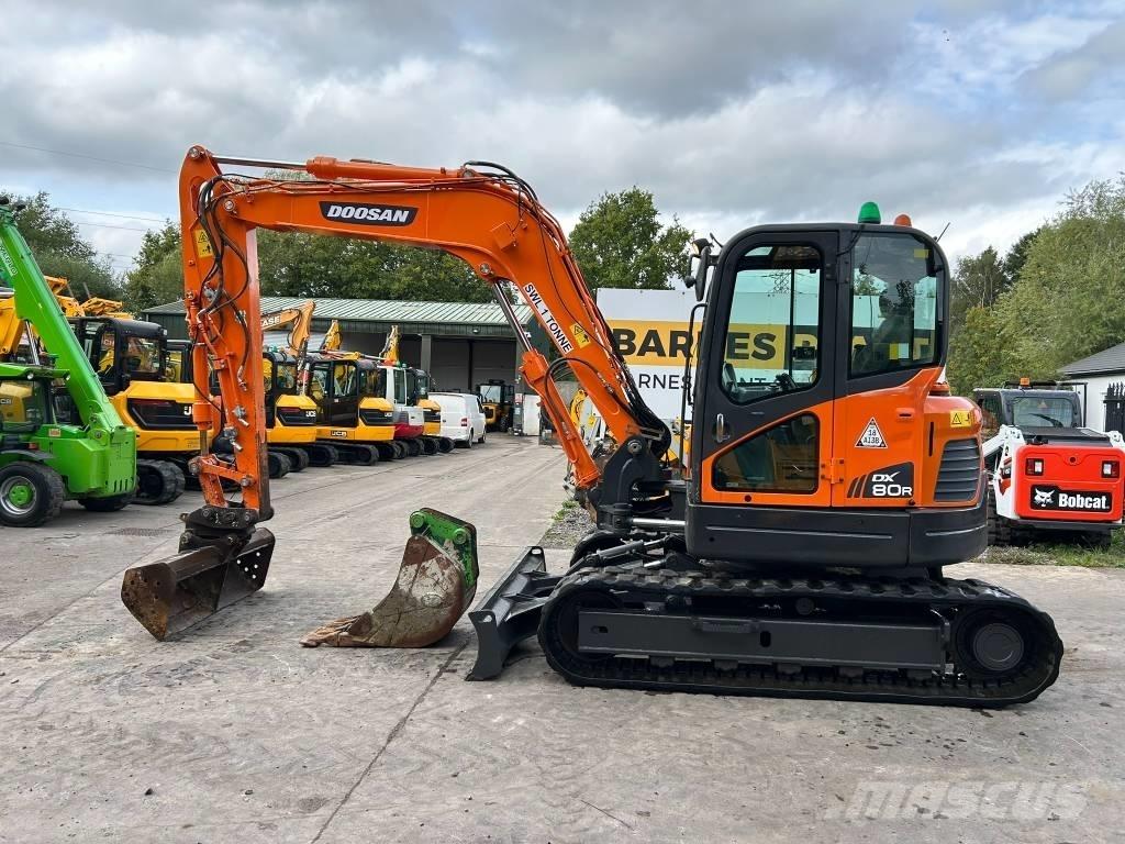 Doosan DX 80 R Midikoparki  7t - 12t