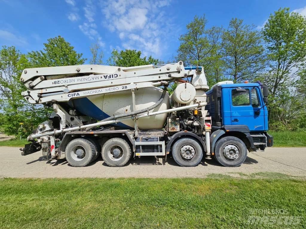 MAN F 2000 (41.410) Samojezdne pompy do betonu