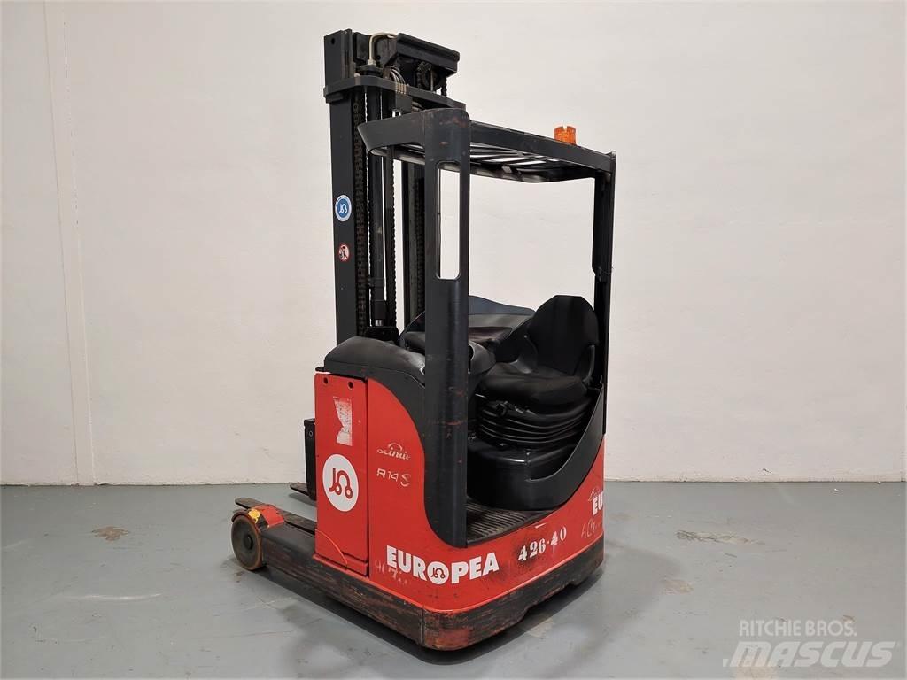 Linde R14S Wózki widłowe wysokiego składowania