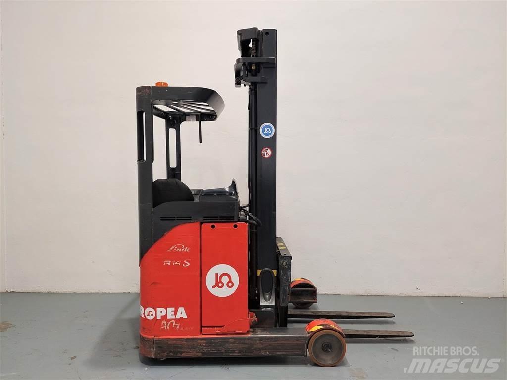 Linde R14S Wózki widłowe wysokiego składowania