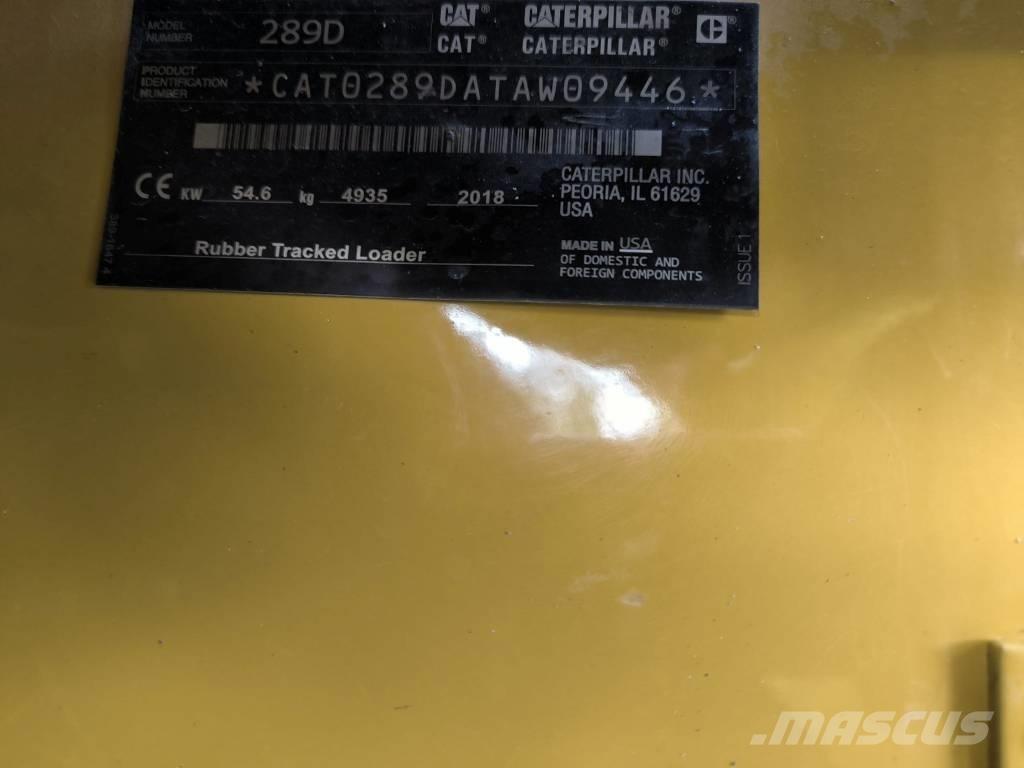CAT 289D HF XPS Ładowarki burtowe