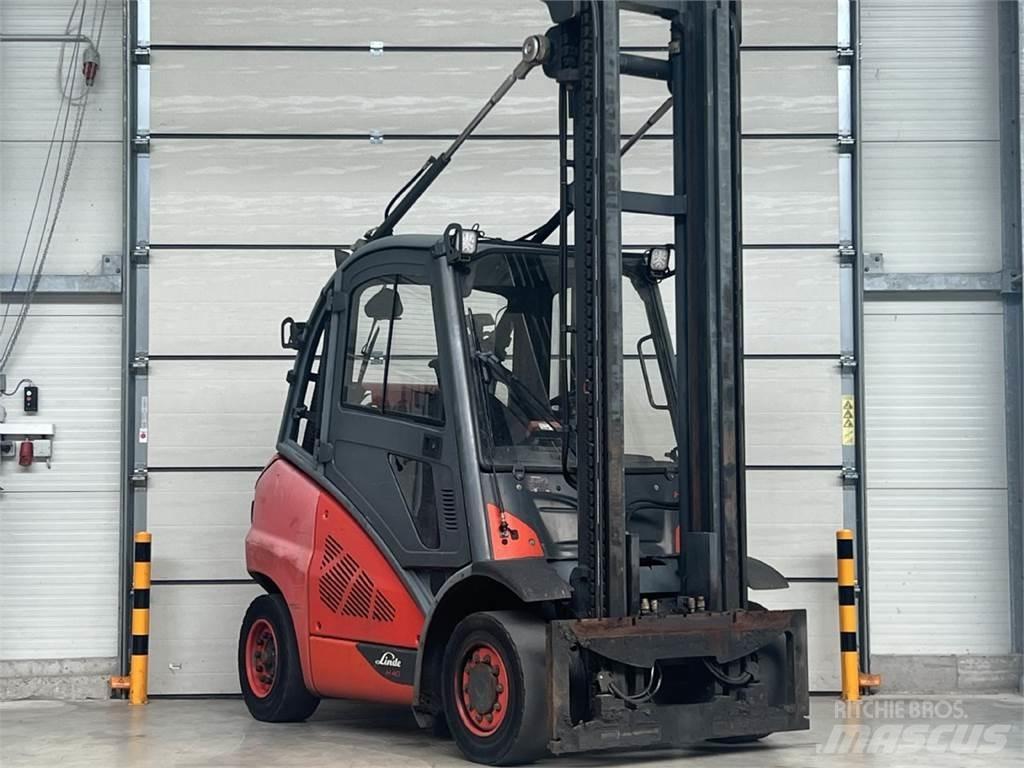 Linde H40T-02 Wózki LPG