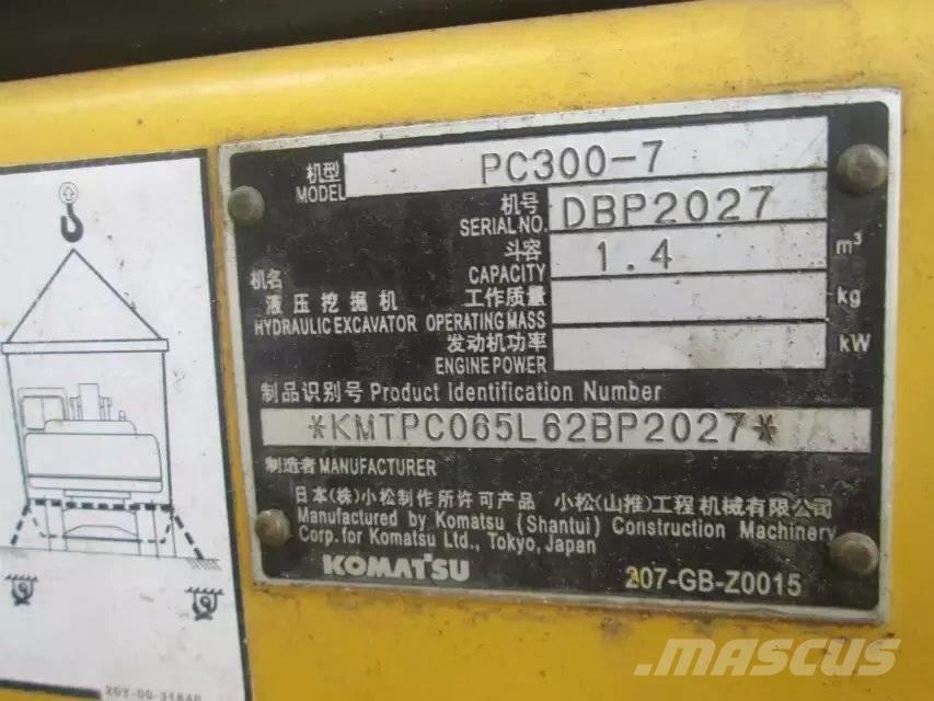 Komatsu PC 300-7 Koparki gąsienicowe