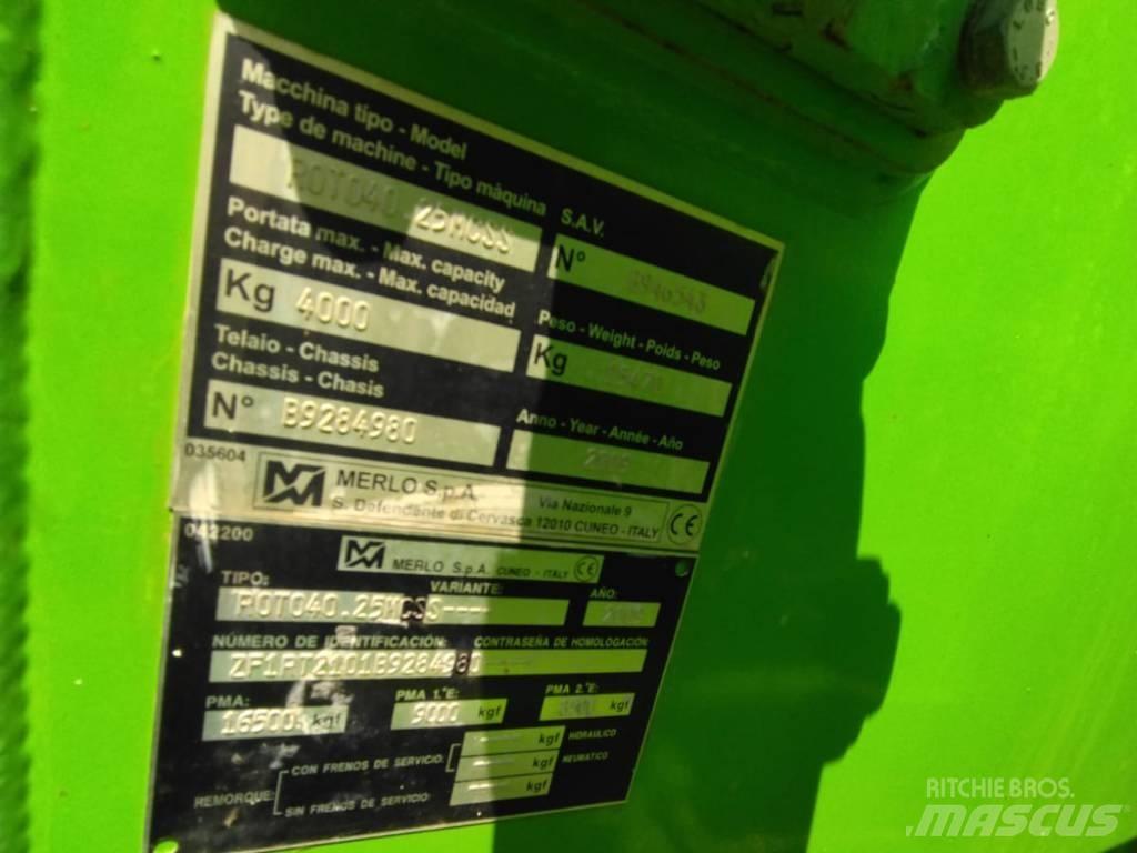 Merlo 40.25 Ładowarki teleskopowe