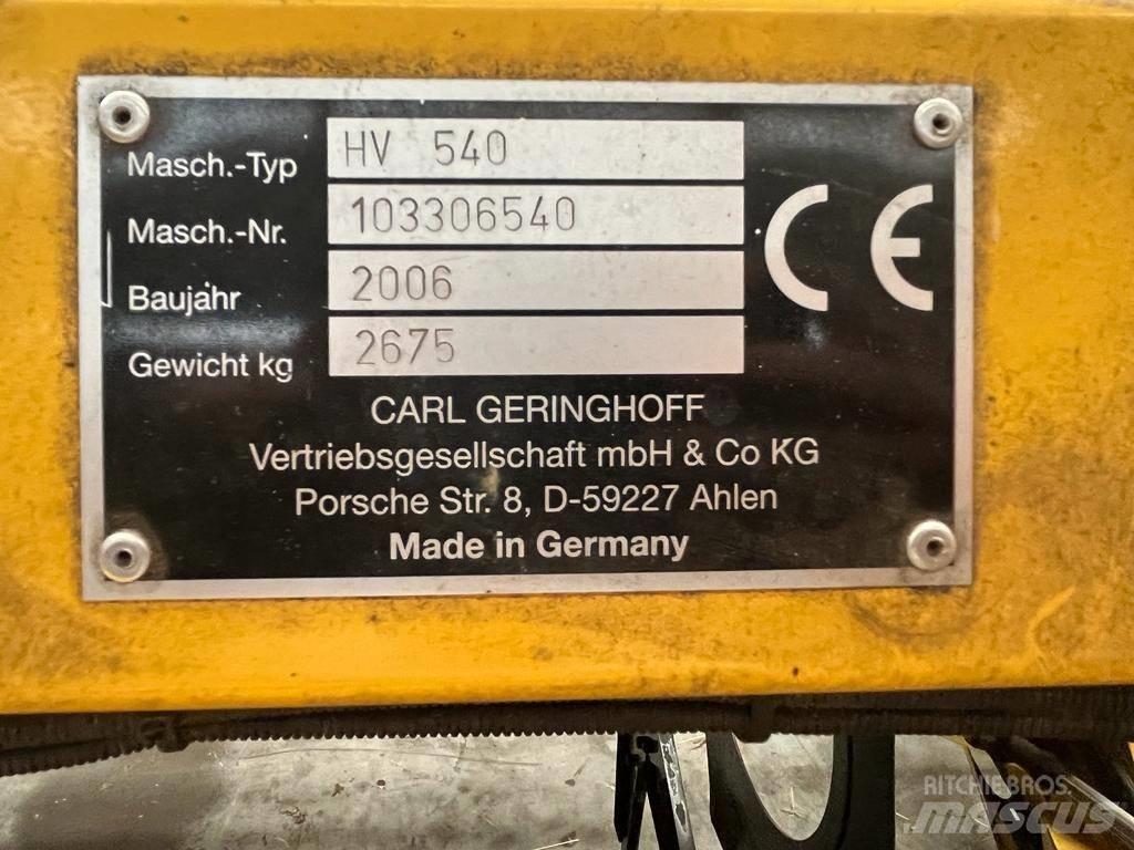 Geringhoff HV 540 Głowice ścinkowe