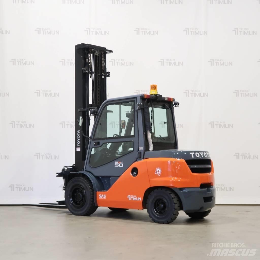 Toyota 40-8FD50N Wózki Diesla