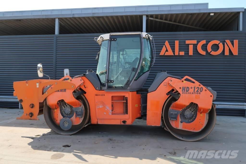 Hamm HD+ 120 VO Walce dwubębnowe