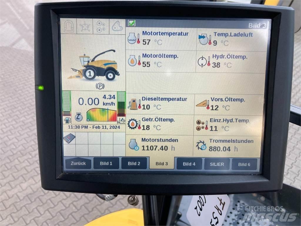New Holland FR550 Kombajny silosowe