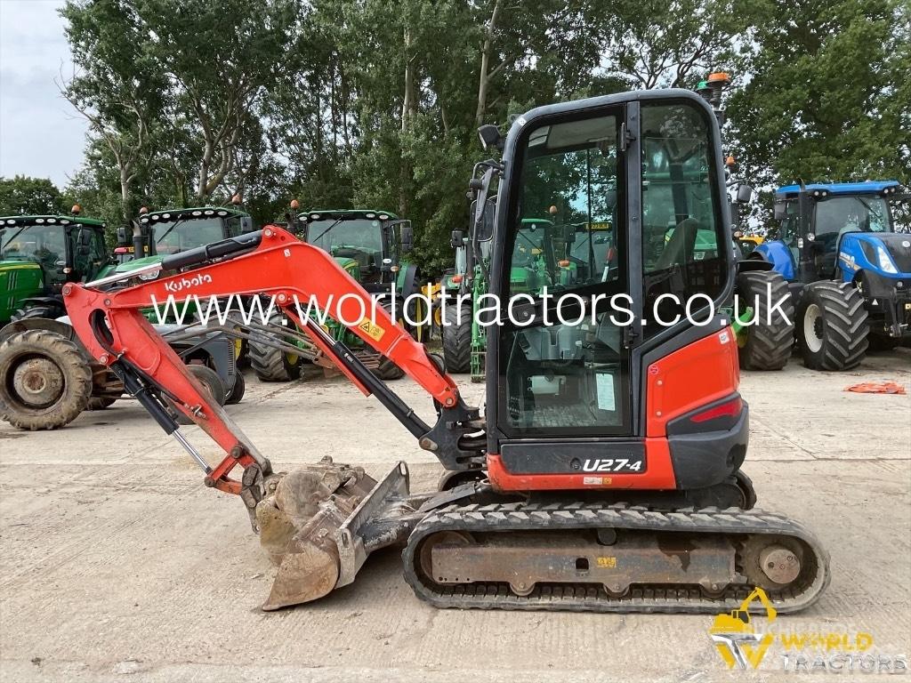 Kubota U 27-4 Minikoparki