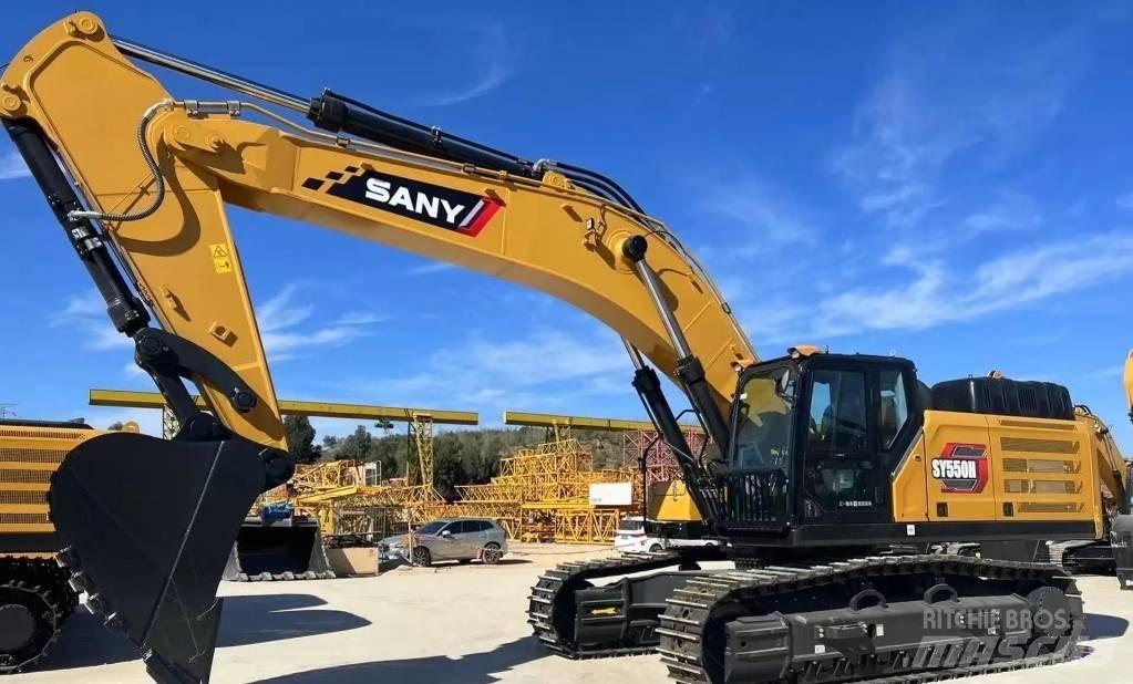 Sany SY 550 H Koparki gąsienicowe