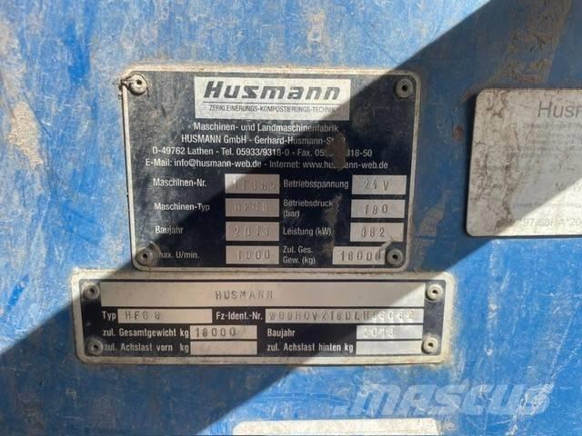 Husmann HFG 6 Rozdrabniacze