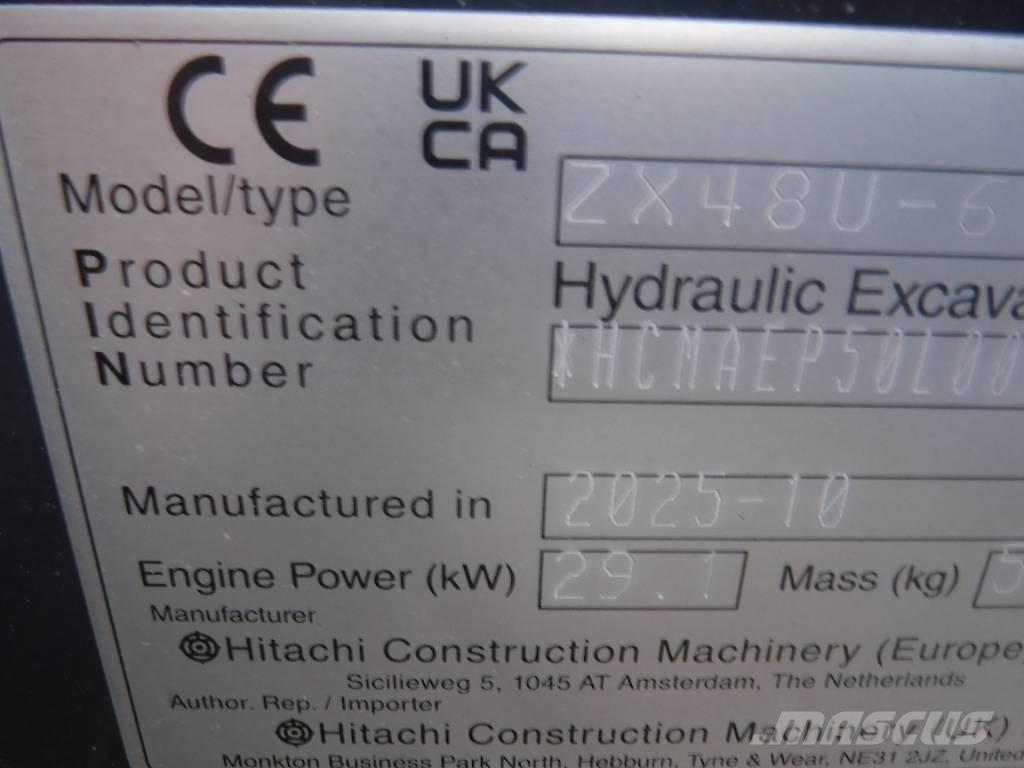 Hitachi ZX 48 U-6 Minikoparki
