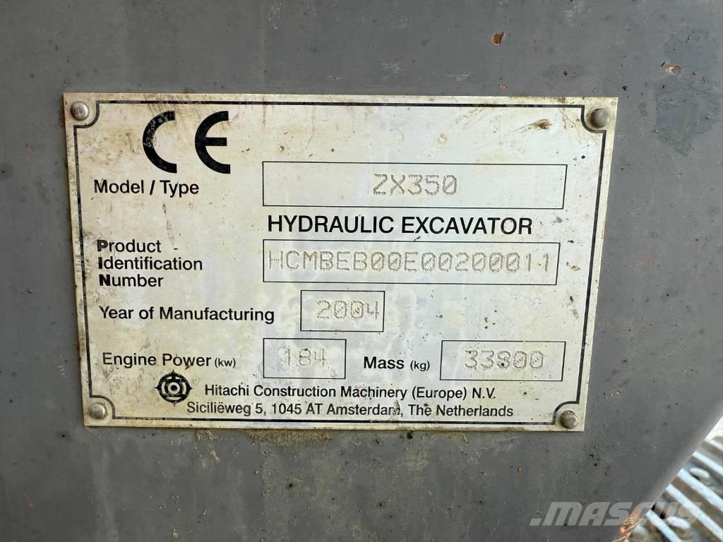 Hitachi ZX 350 Koparki gąsienicowe