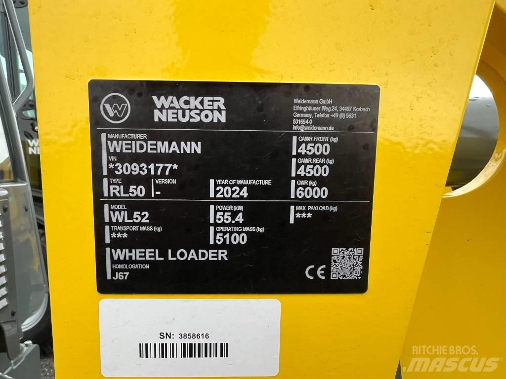 Wacker Neuson WL 52 Ładowarki kołowe