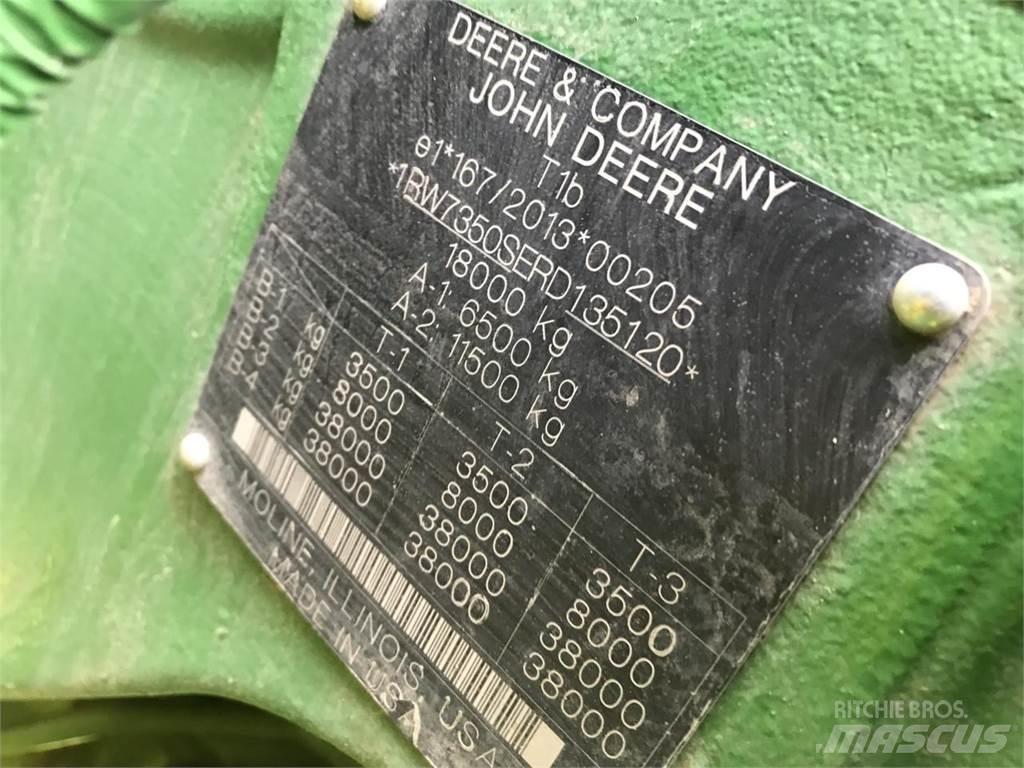 John Deere 7R 350 Ciągniki rolnicze
