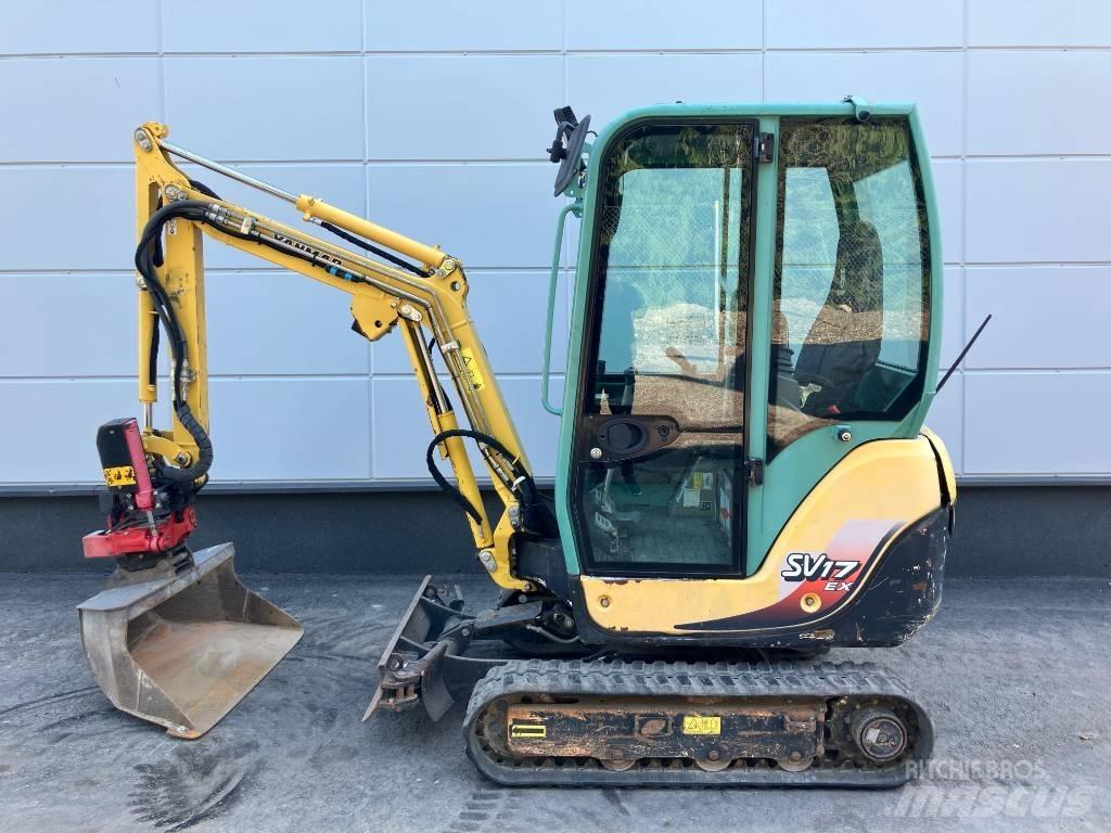 Yanmar SV 17 EX Minikoparki