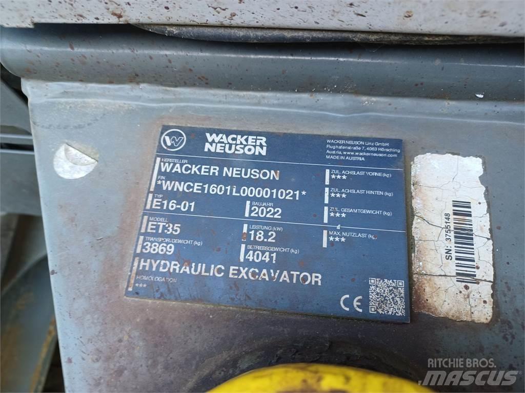 Wacker Neuson ET35 Koparki gąsienicowe