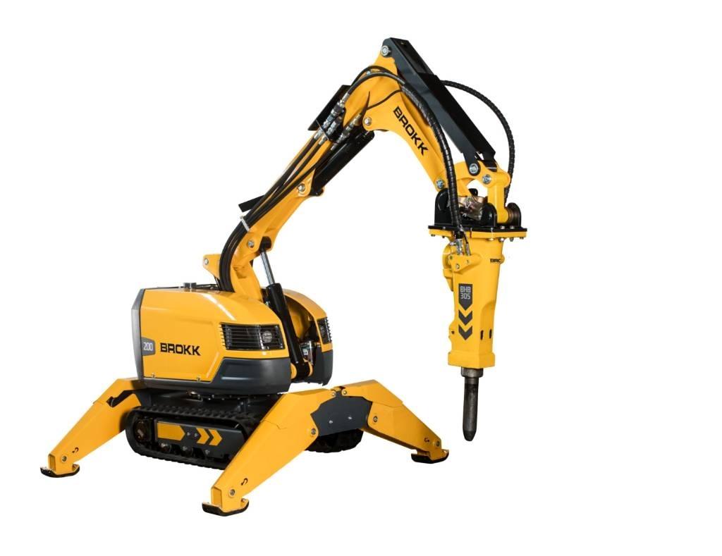 Brokk 200 Koparki wyburzeniowe