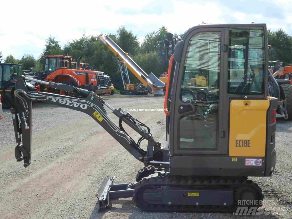 Volvo EC 18 E Minikoparki