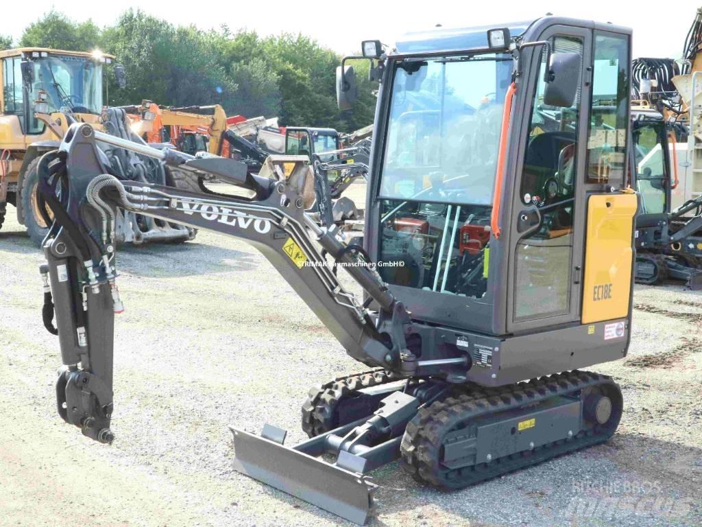 Volvo EC 18 E Minikoparki