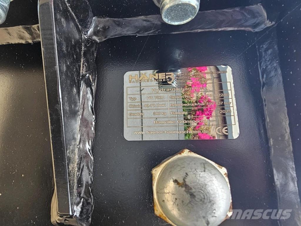  Haner HX700A Młoty hydrauliczne