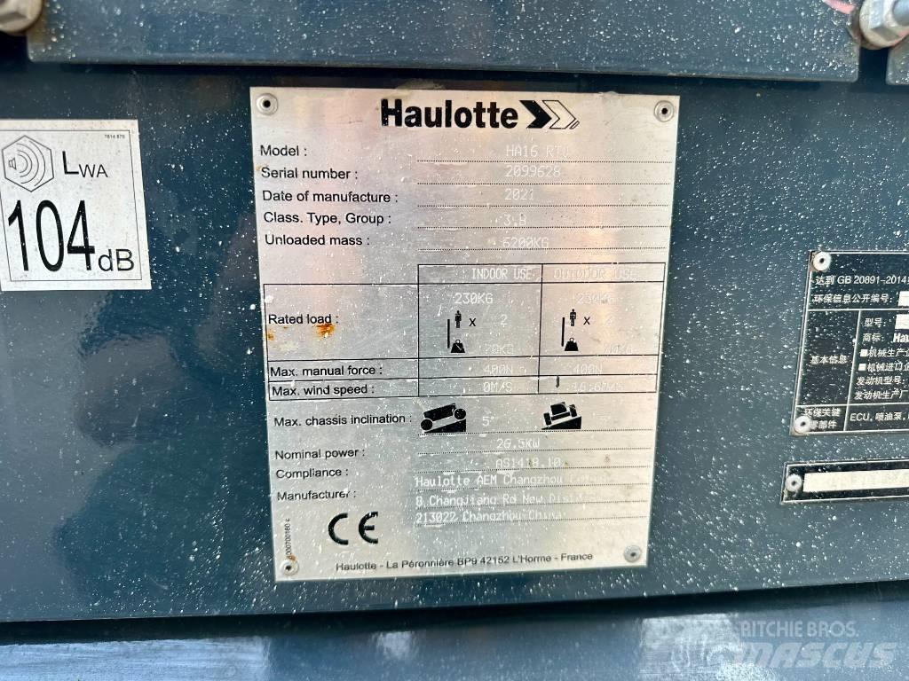 Haulotte HA16RTJ Podnośniki przegubowe