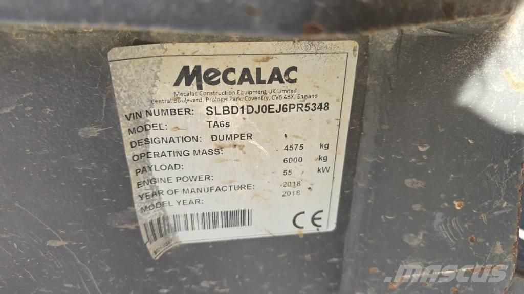 Mecalac TA 6 S Wozidła przegubowe