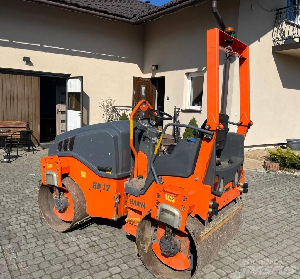 Hamm HD 12 VV Walce dwubębnowe