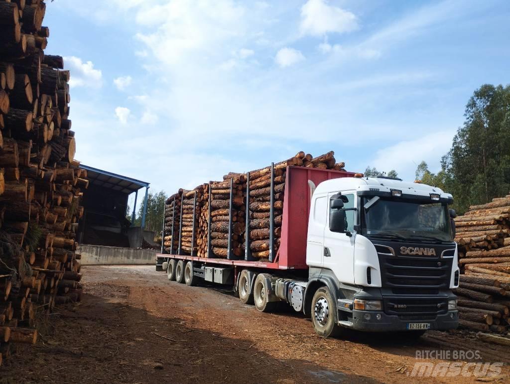 Scania R 560 Samochody do przewozu drewna