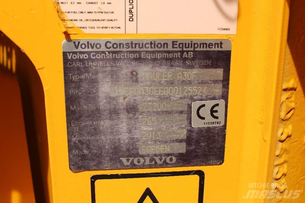 Volvo A 30 F Wozidła przegubowe