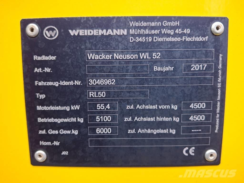 Wacker Neuson WL 52 Ładowarki kołowe