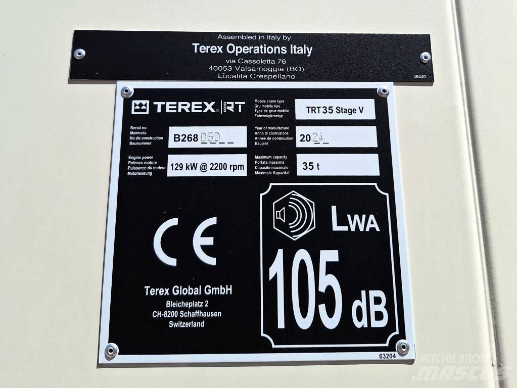 Terex TRT 35 Żurawie terenowe