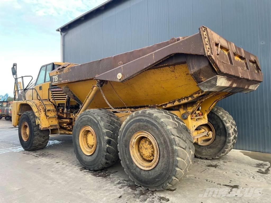 CAT 735 Wozidła przegubowe