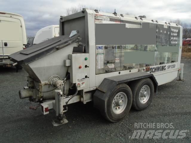 Schwing SP 1250 Samojezdne pompy do betonu