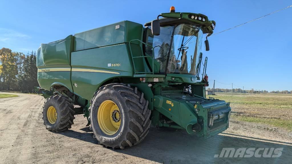 John Deere S 670 i Kombajny zbożowe