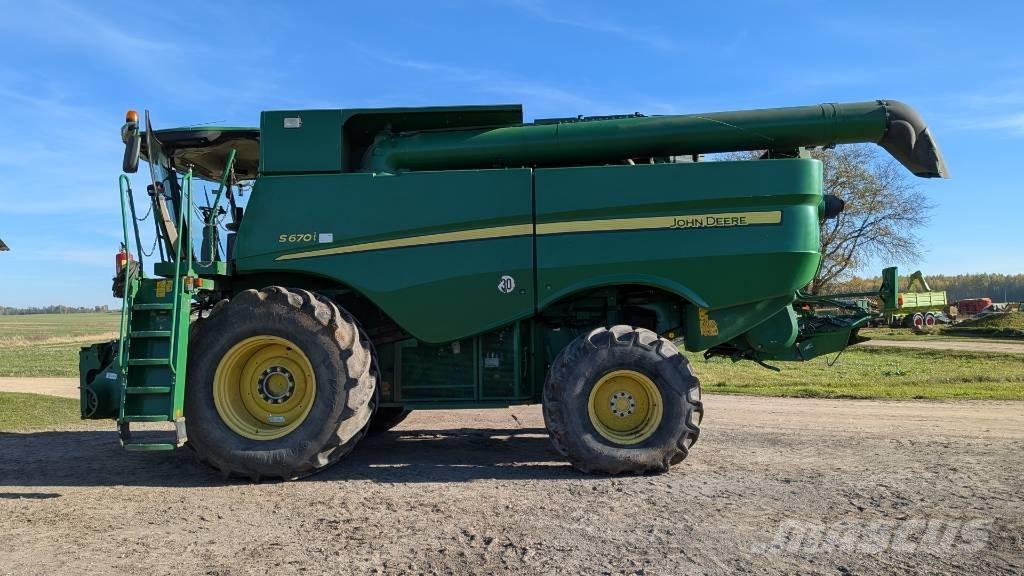 John Deere S 670 i Kombajny zbożowe
