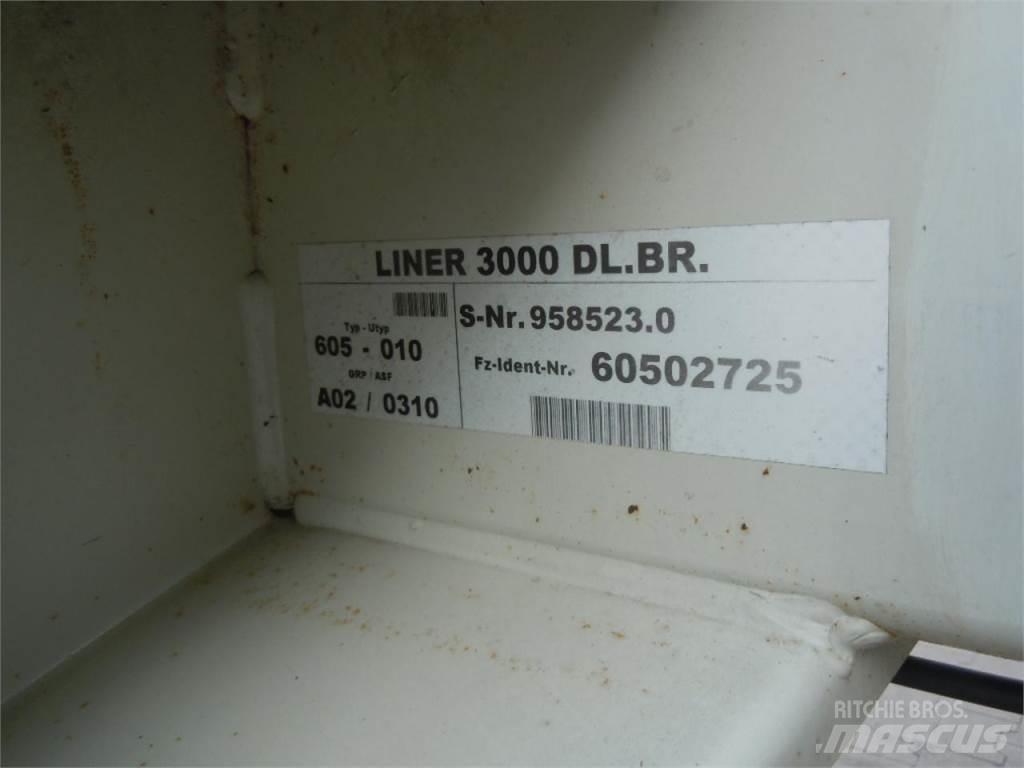 CLAAS Liner 3000 Ciągnikowe żniwiarki pokosowe