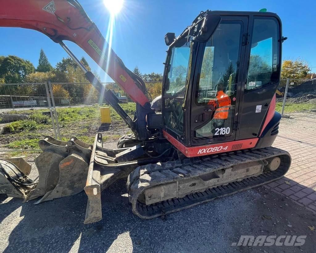 Kubota KX-080-4 Minikoparki