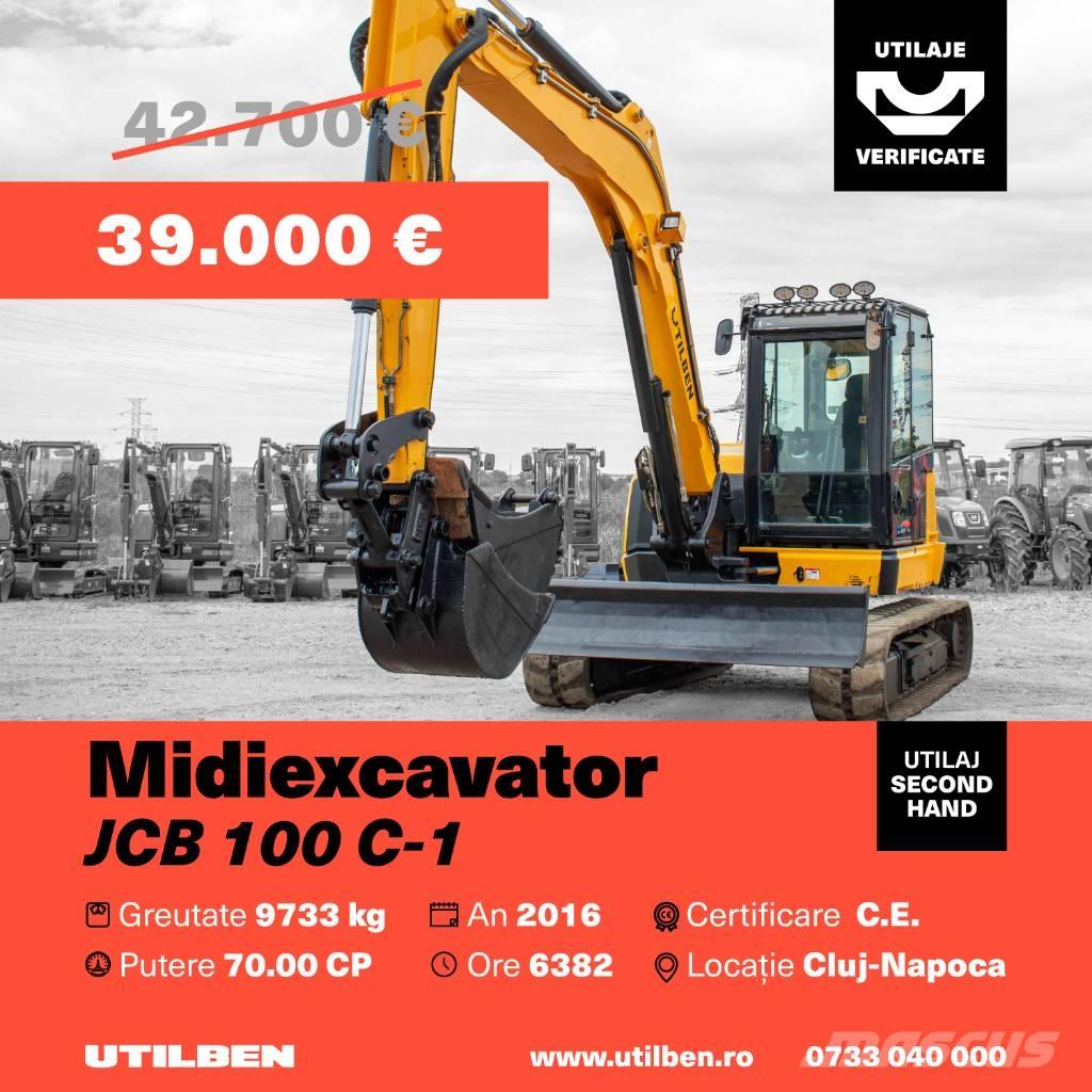 JCB 100 C-1 Midikoparki  7t - 12t