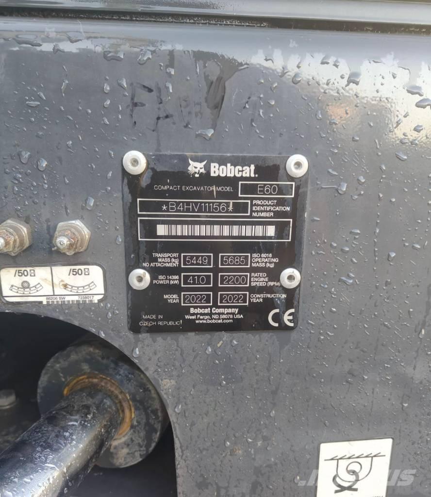 Bobcat E60 Minikoparki