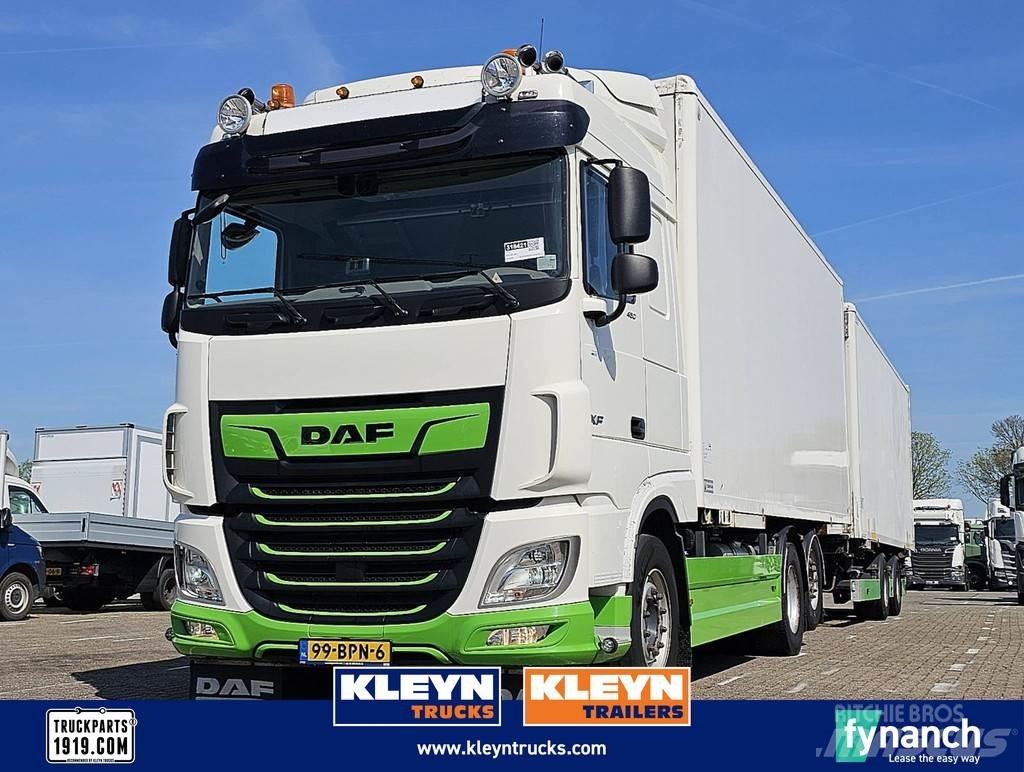 DAF XF 480 FAR Samochody ciężarowe ze skrzynią zamkniętą