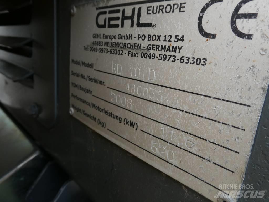 Gehl RD 10 Wozidła kolebkowe