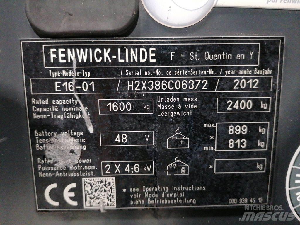 Linde E16 Wózki elektryczne